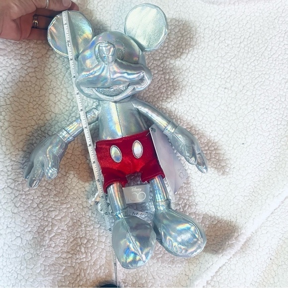 🎉 Disney 100 Years of Wonder Celebration Mickey Plush – 15" New with Tag 🎉 - Picture 8 of 9